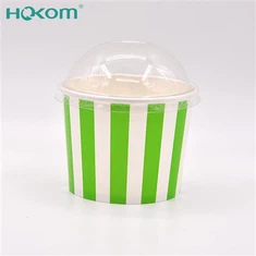 لیوان های بستنی یکبار مصرف با درب